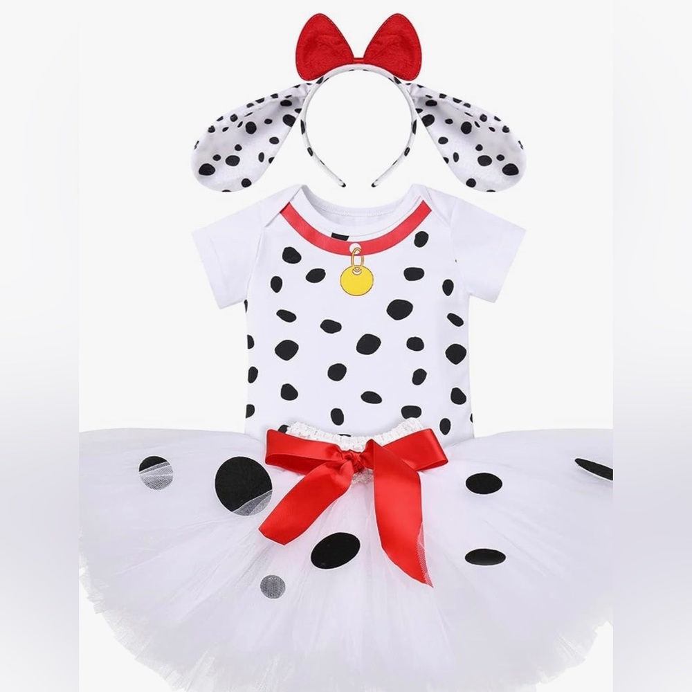 Infant Girls Dalmatian Costume 0-6 months